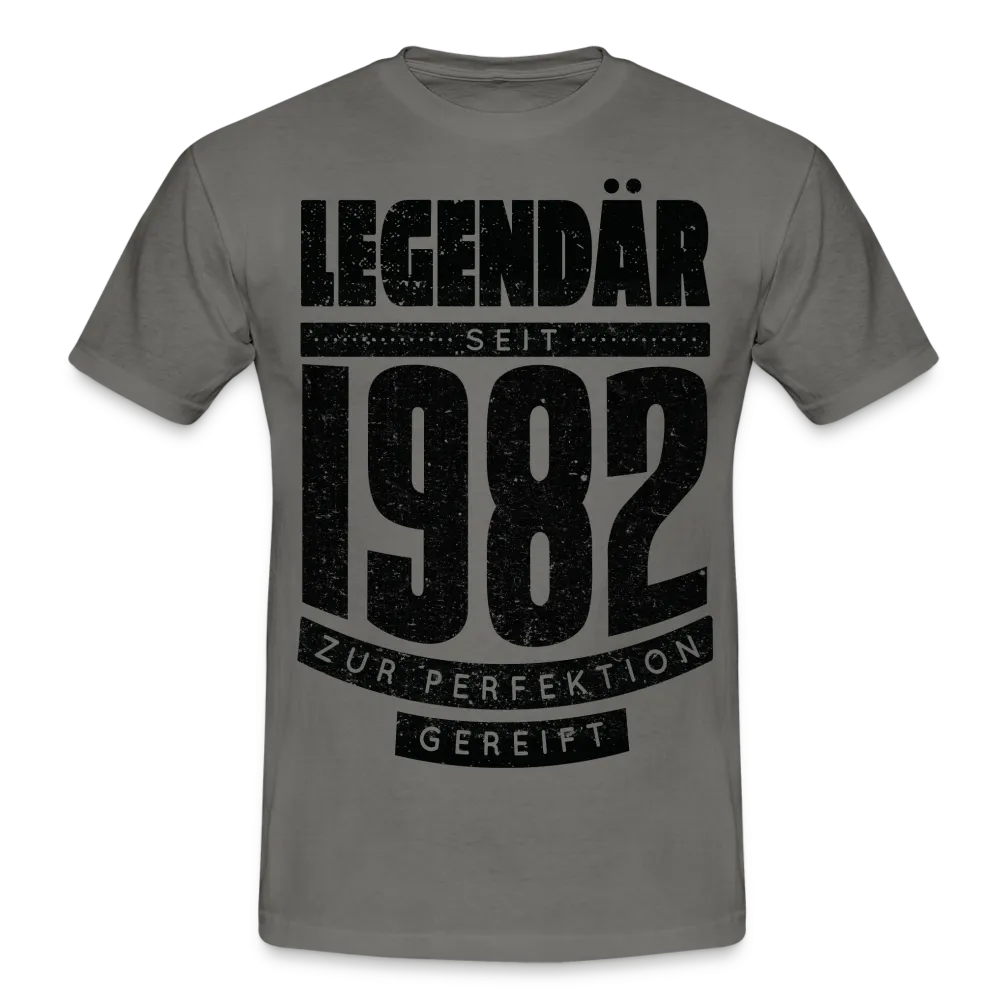 40. Geburtstag Geboren 1982 Zur Perfektion gereift Geschenk T-Shirt