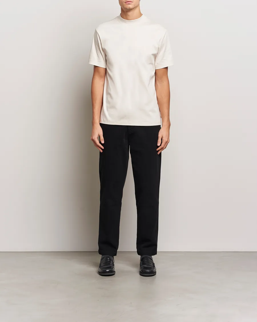 Ace Mock Neck T-Shirt Moonbeam