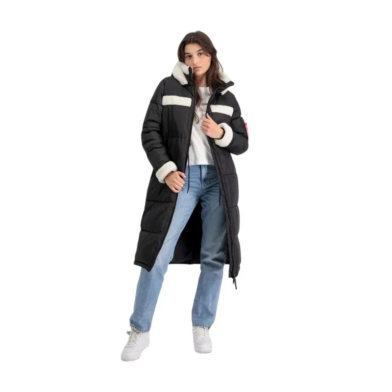 Alpha Industries Damen Winterjacke Puffer Coat ZH black
