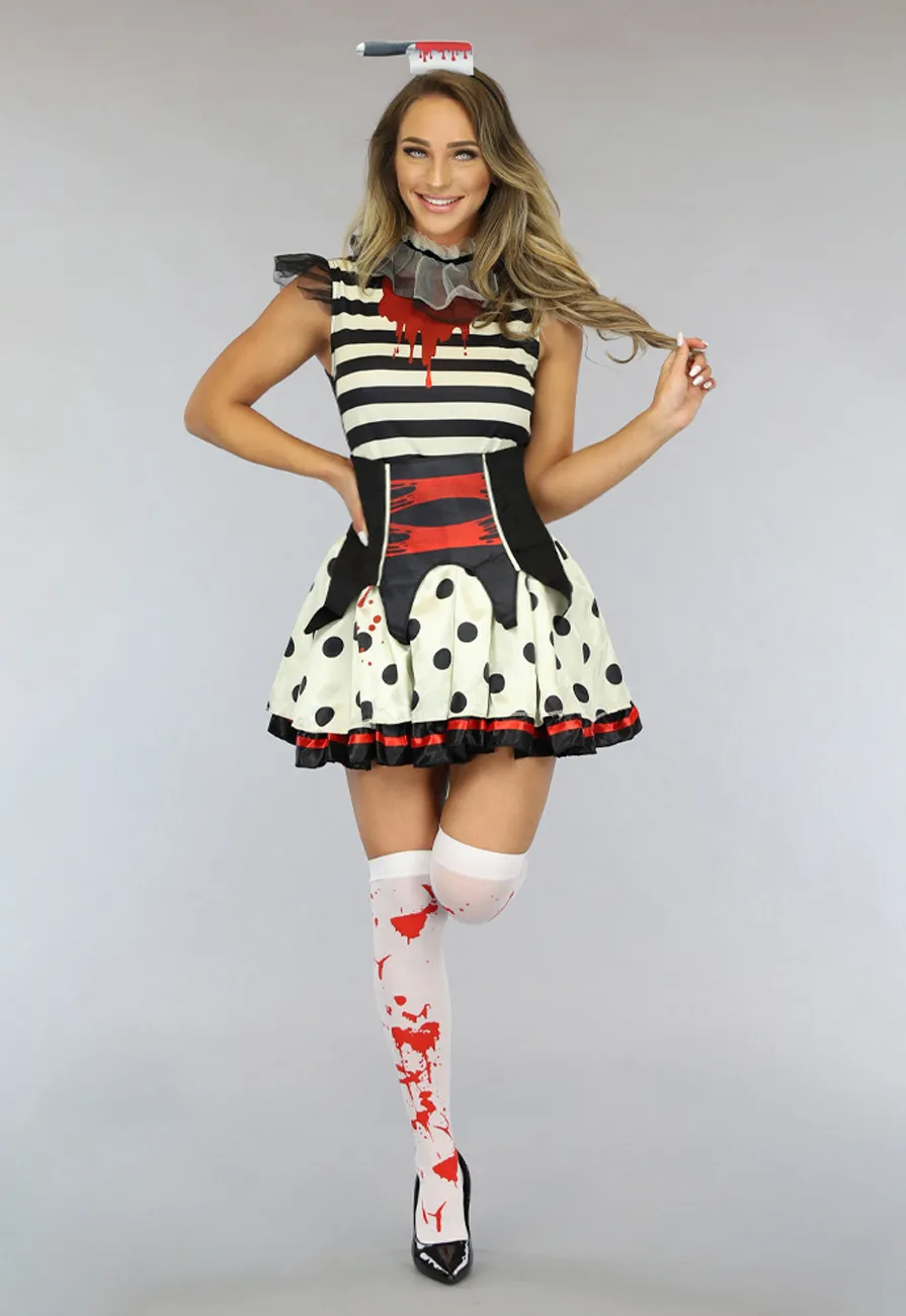 Blutiger Clown Kostüm
