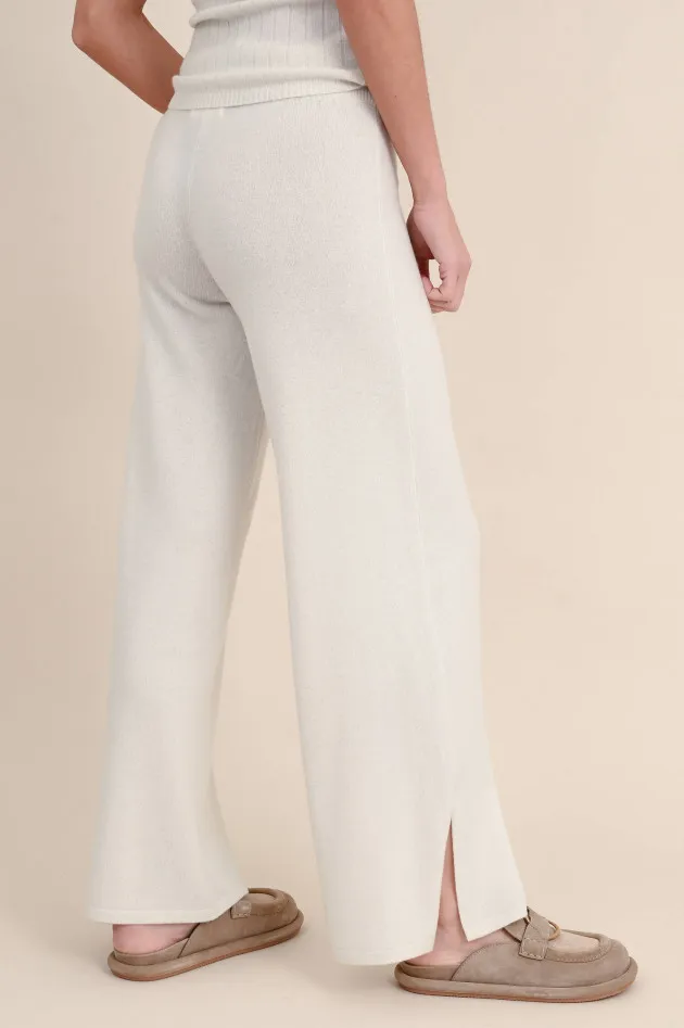 Cashmere Hose MARLO SPARKLE in Natur