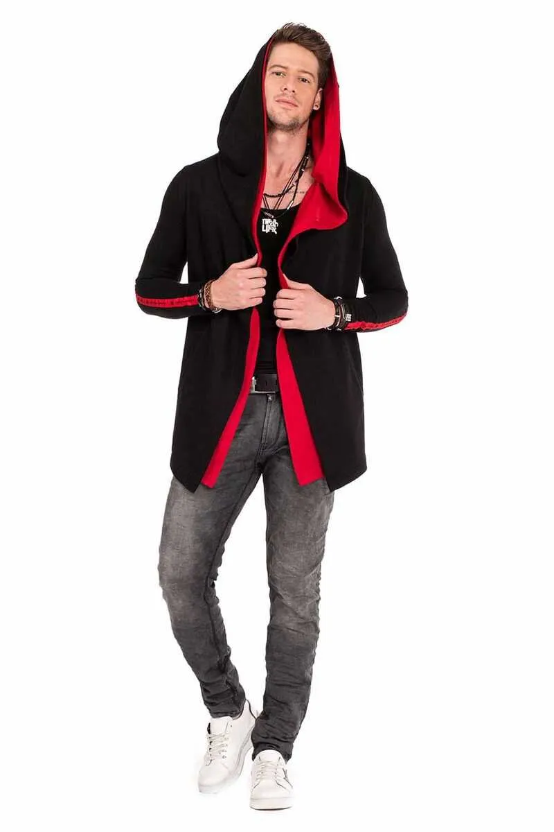 CL306 Herren Sweatjacke mit praktischer Kapuze