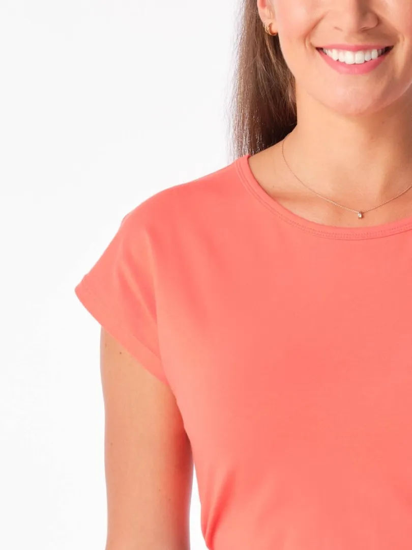 Damen-T-Shirt CityZen ALTA Koralle