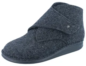 FINN COMFORT Fiss Herren Hausschuhe grau Wollfilz