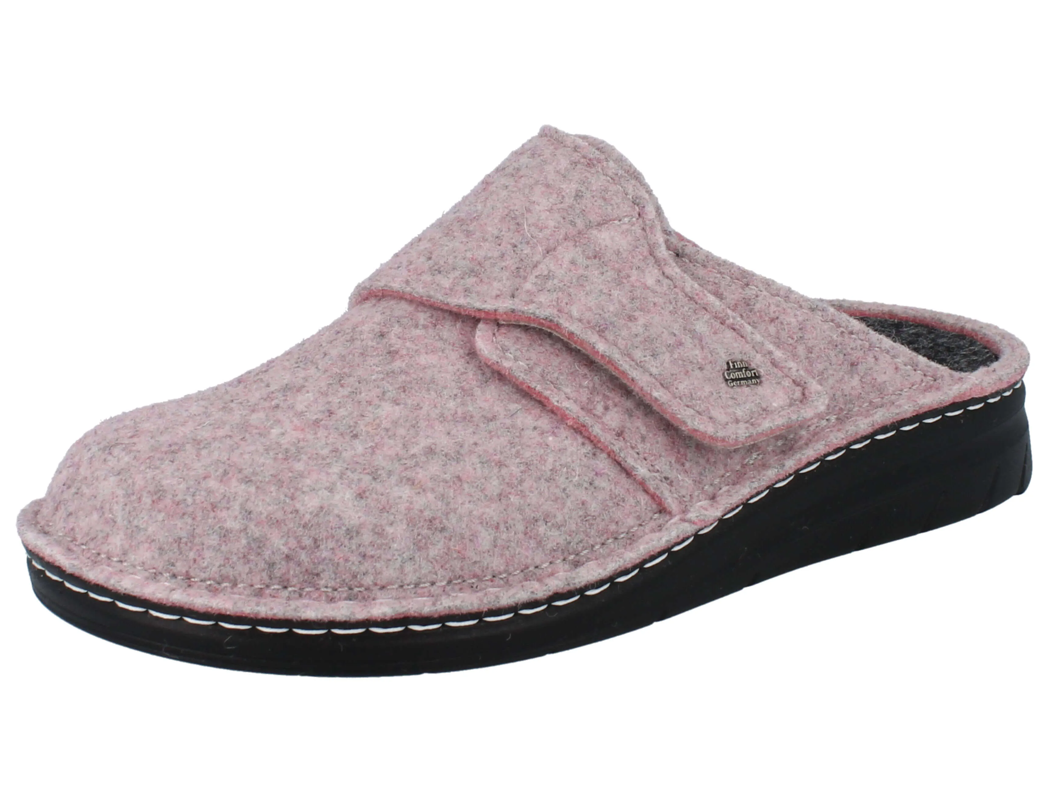FINN COMFORT Zams Damen Hausschuhe Clog rosa Filz