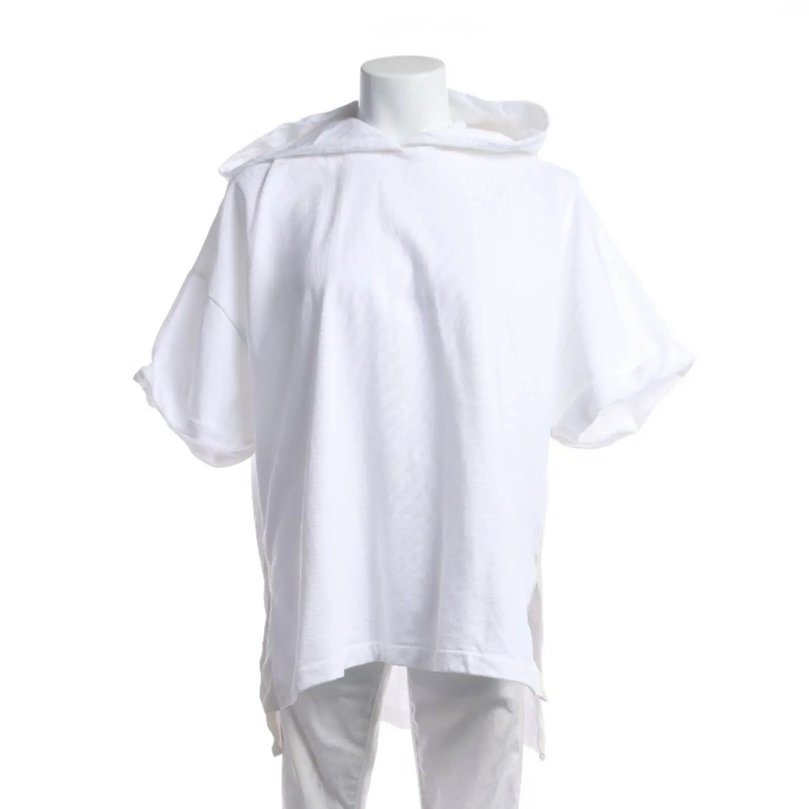 Hoodie M Weiß