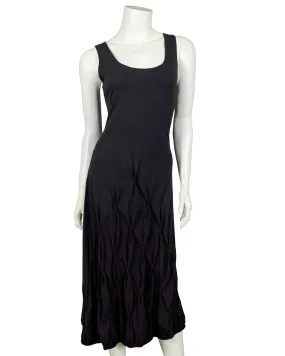 Jerseykleid in A-Linie für Damen in  schwarz von FASHION