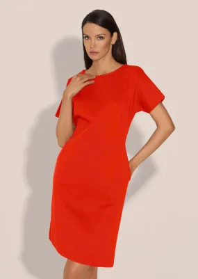 Jerseykleid in angesagter H-Linie