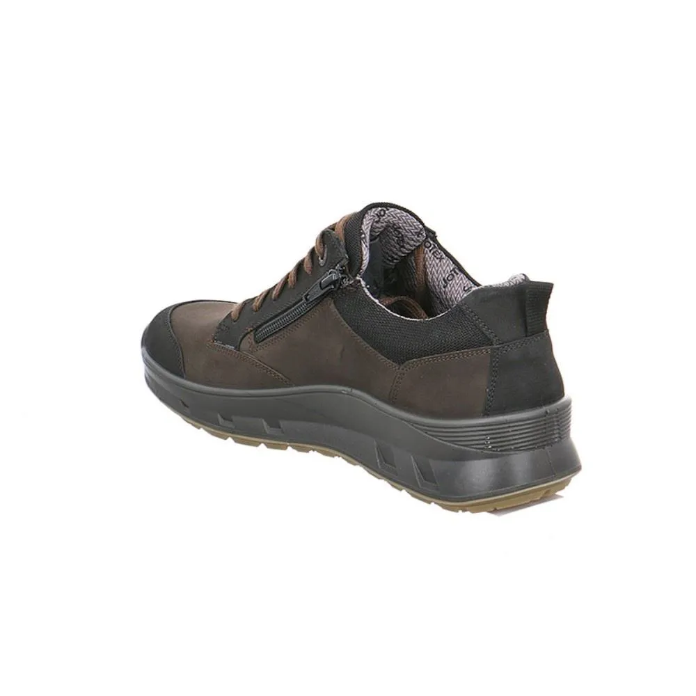 Jomos Schnürhalbschuh TEX - Membran H - Weite schwarz-braun S21 327905