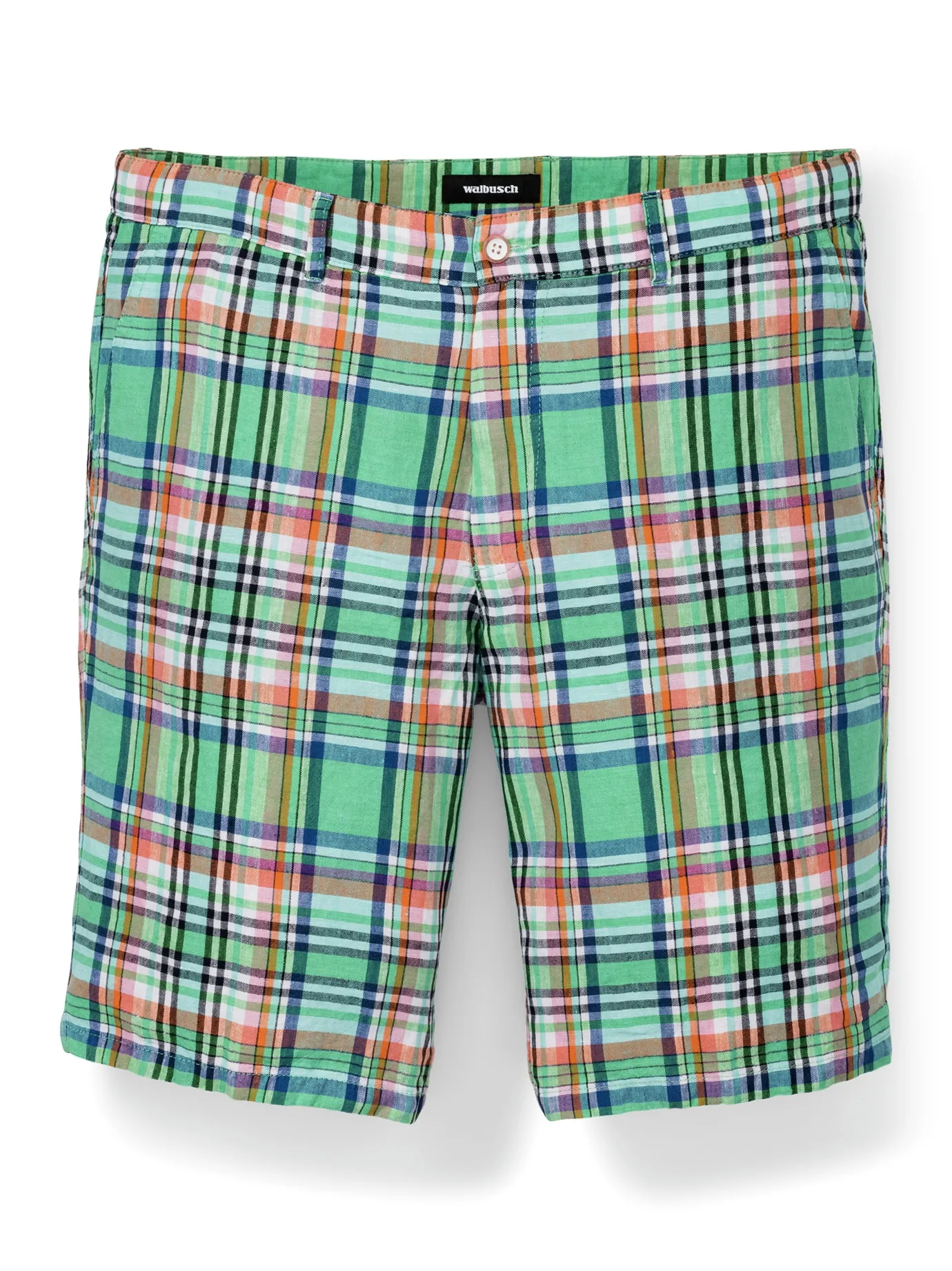 Leinen-Bermudas