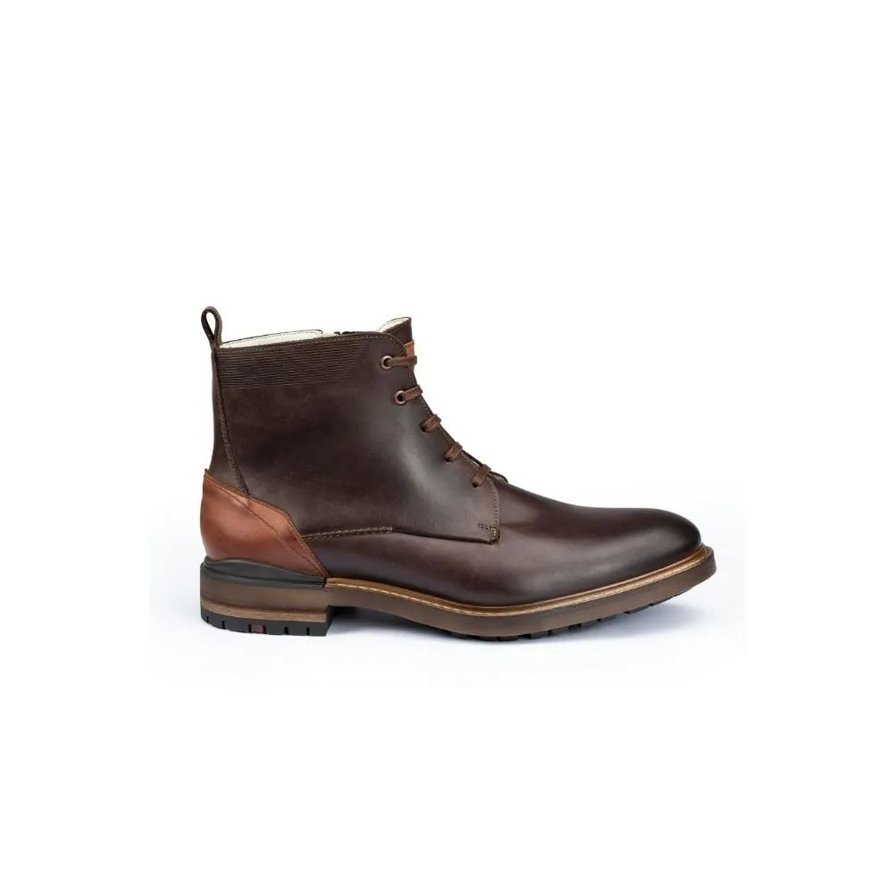 Lloyd Herren Stiefelette HASCO Wollfutter Fettleder WARMLINING DUNKELBRAUN 24-511-35