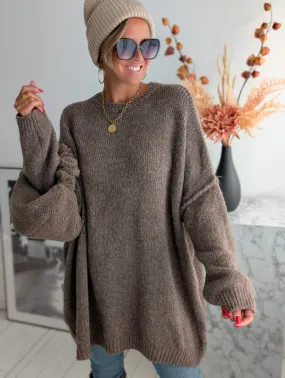 Longpullover EASY ON ME – versch. Farben SALE