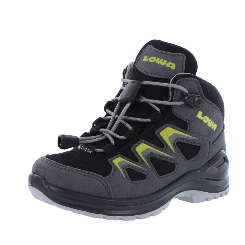 Lowa Halbschuhe Innox Evo GTX® QC Junior graphit avocado grau grün