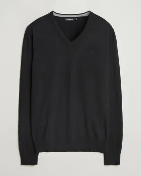 Lymann True Merino V-Neck Pullover Black