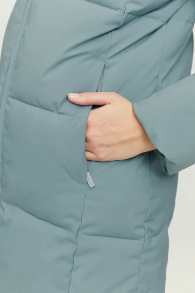 Mazine Damen Jacke Elmira Puffer Coat dove blue