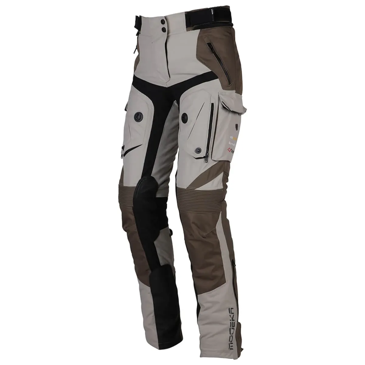 Modeka Panamericana II Damen Hose, sand-khaki