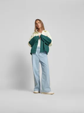OH APRIL Sweatjacke mit Umlegekragen (dunkelgruen) online kaufen