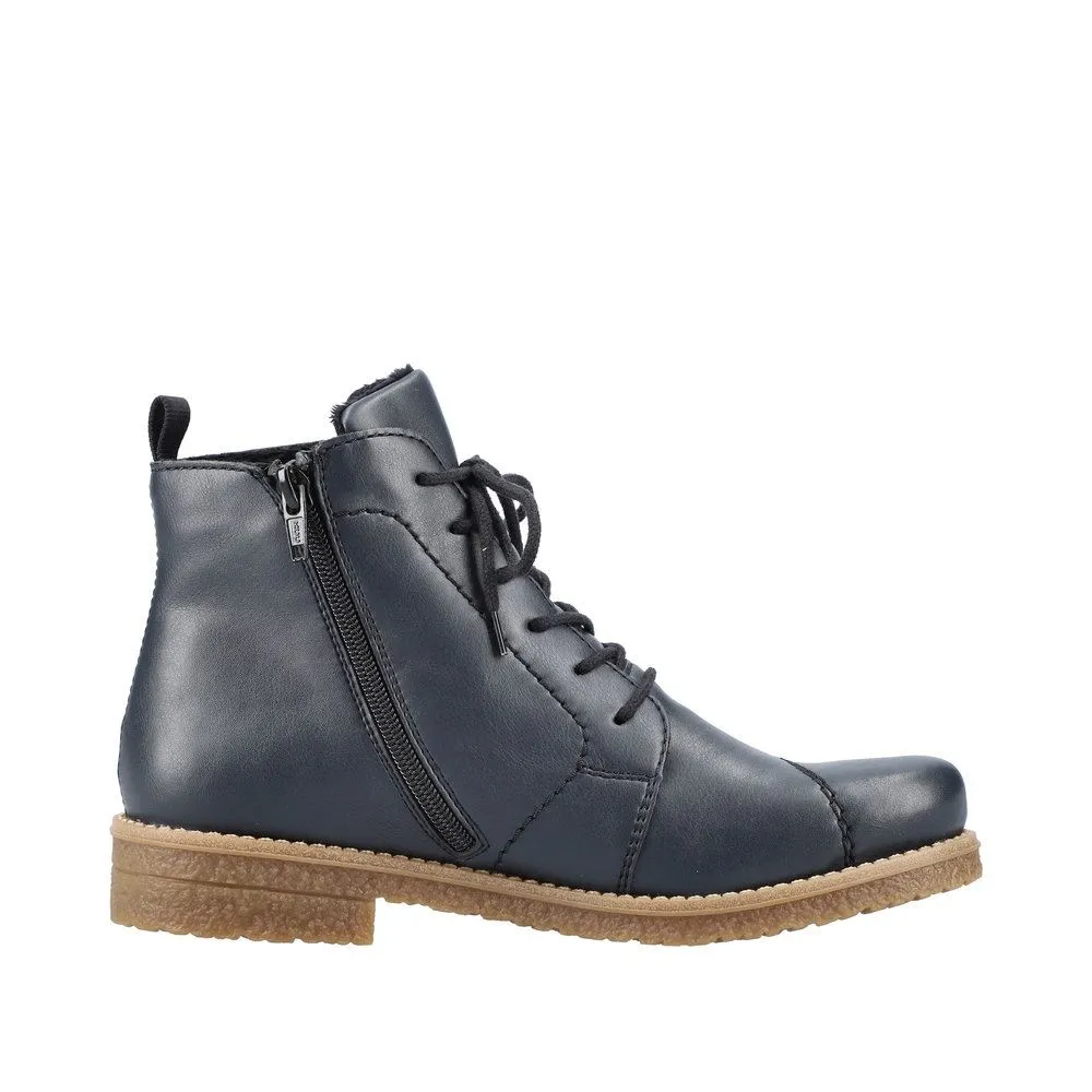 Rieker Antistress Schnürboots blau 73500-14