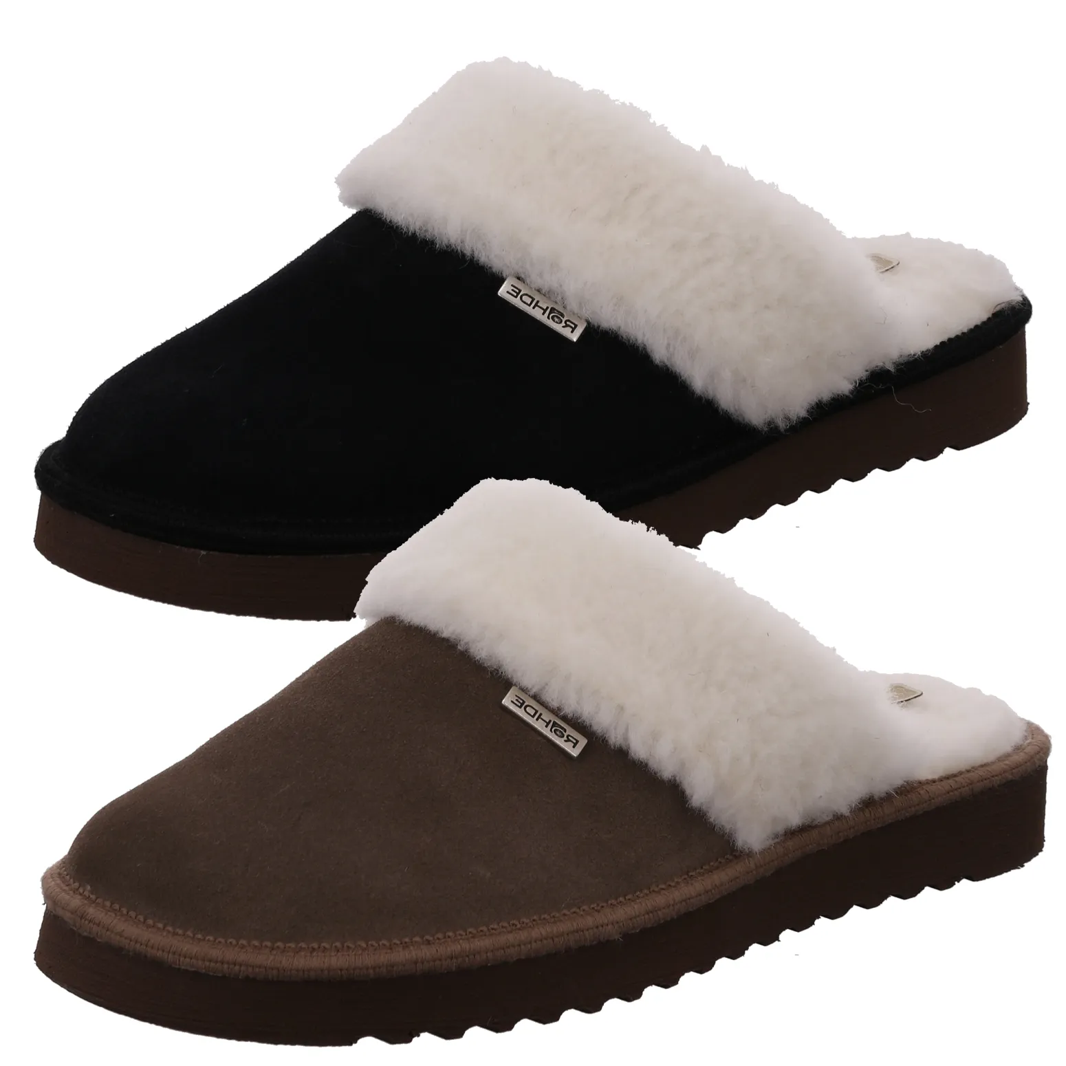 Rohde Damen Pantoffeln Hausschuhe Leder Maiori 6770