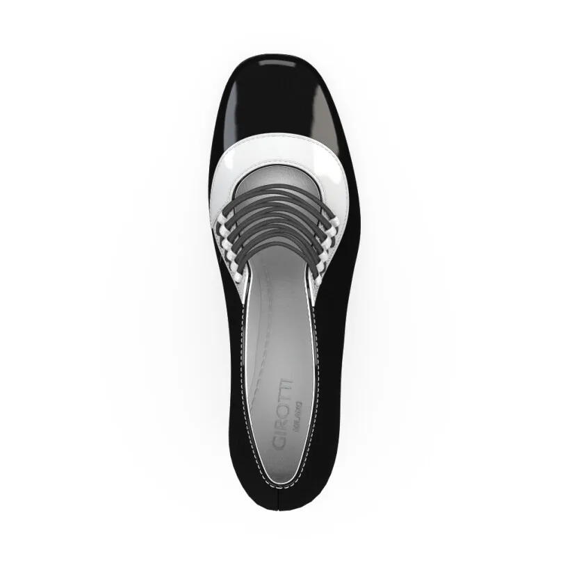 Schuhe mit quadratischem Absatz 28661