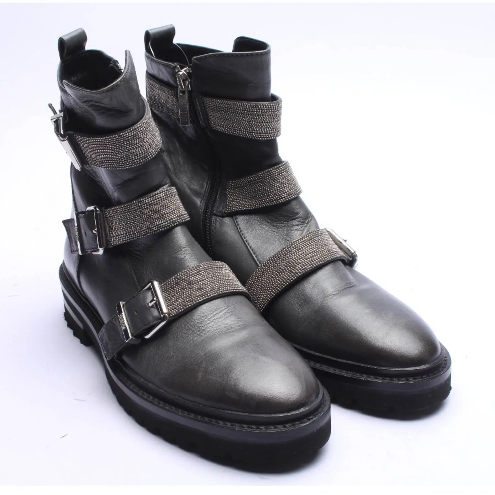 Stiefeletten EUR 37 Olivgrün