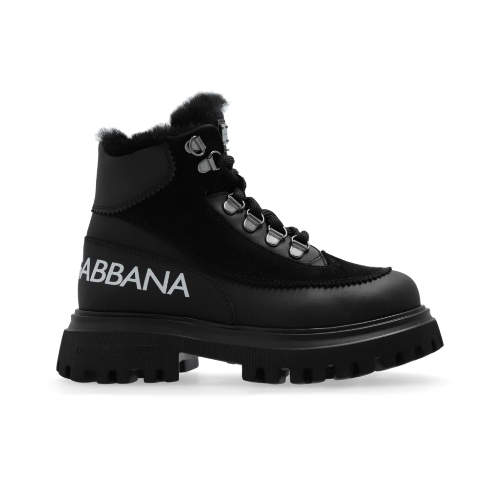 Stiefeletten mit Logo