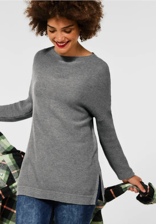 Street One Longpullover mit Struktur 