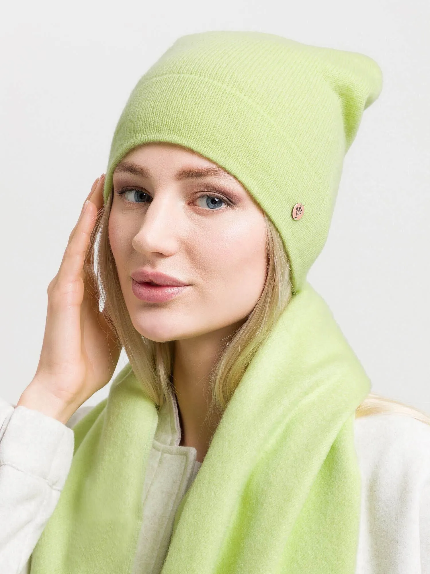 Strickmütze aus Kaschmir