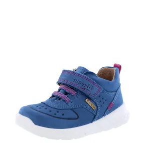 Superfit Halbschuhe Breeze blau pink Klettverschluss Weite M mittel