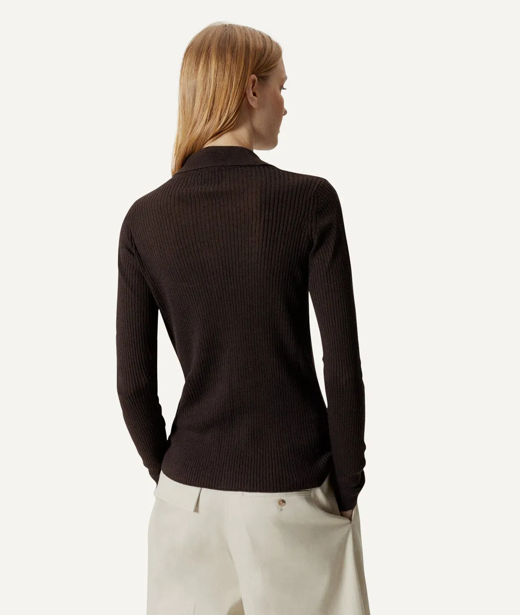 The Linen Cotton Ribbed Shirt