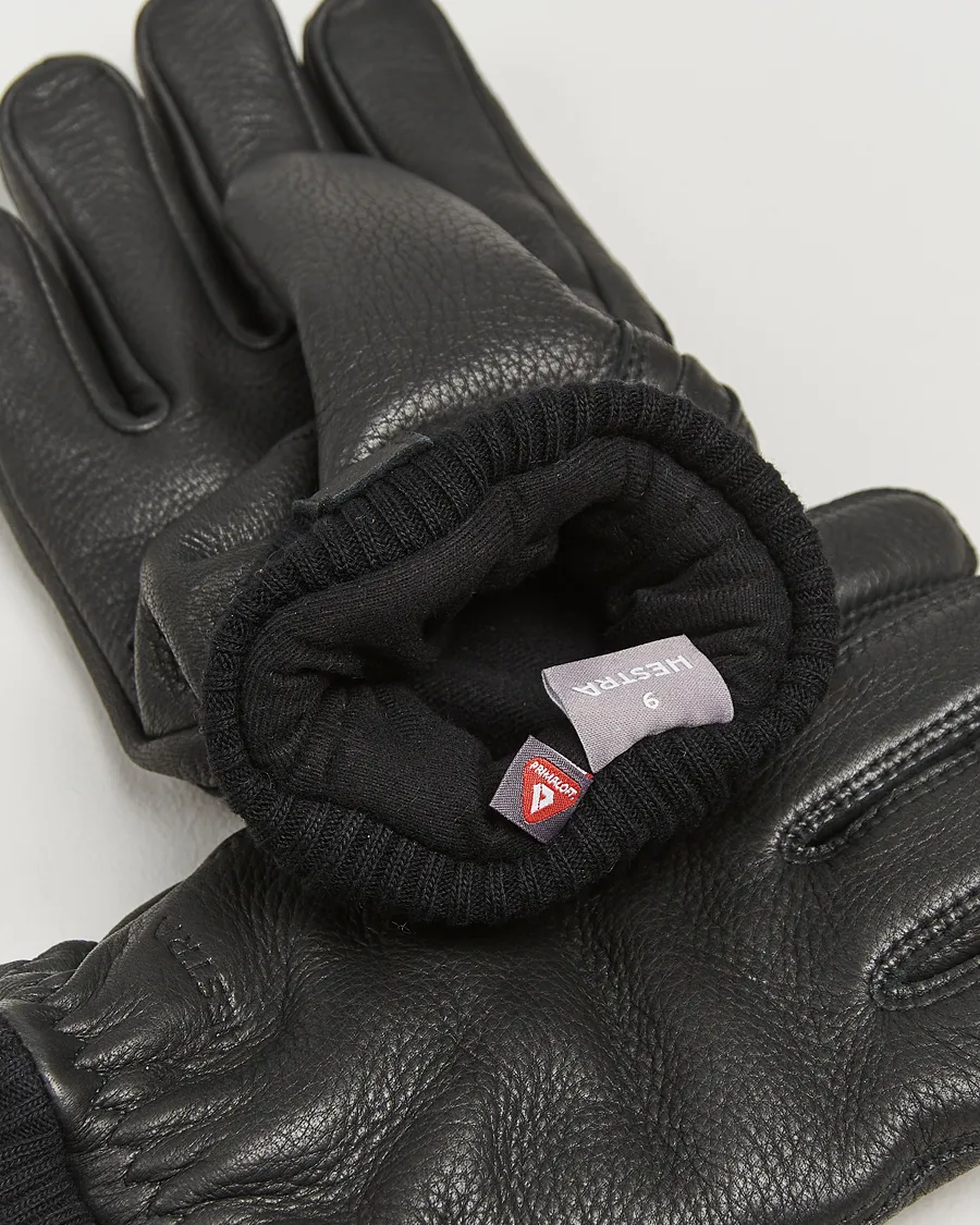 Tore Deerskin Primaloft Lined Glove Black